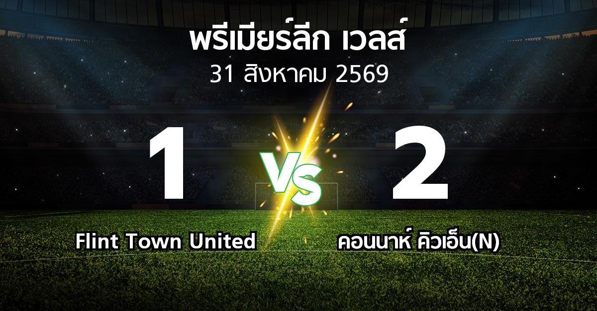 ผลบอล : Flint Town United vs คอนนาห์ คิวเอ็น(N) (พรีเมียร์ลีก-เวลส์ 2026-2027)