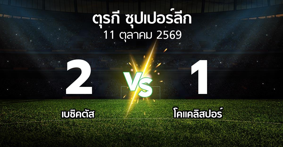 ผลบอล : เบซิคตัส vs Kocael (ตุรกี-ซุปเปอร์ลีก 2026-2027)