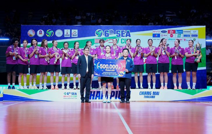 เงินรางวัล วอลเลย์บอลหญิงไทย ซีวีคัพ 2026