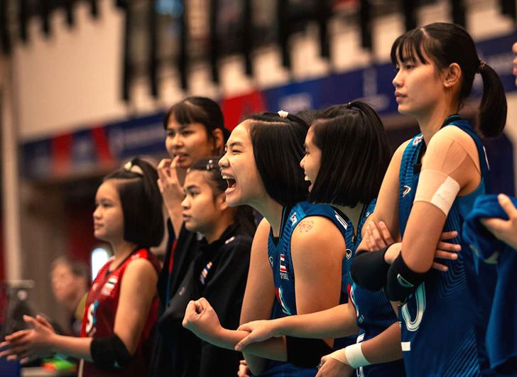 ดูวอลเลย์บอลสด U17 ไทย พบ ไต้หวัน