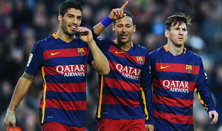 MSN เรียงหน้ายิง! บาร์ซ่า เปิดรังถล่ม โซเซียดาด 4-0 รั้งจ่าฝูง