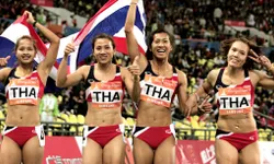 ไต้ฝุ่นสาวไทยผงาดทอง4x100 ทีมชายได้แค่ทองแดง