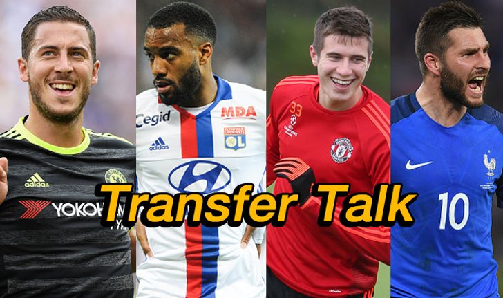 Transfer Talk : ข่าวซุบซิบซื้อขายนักเตะประจำวัน