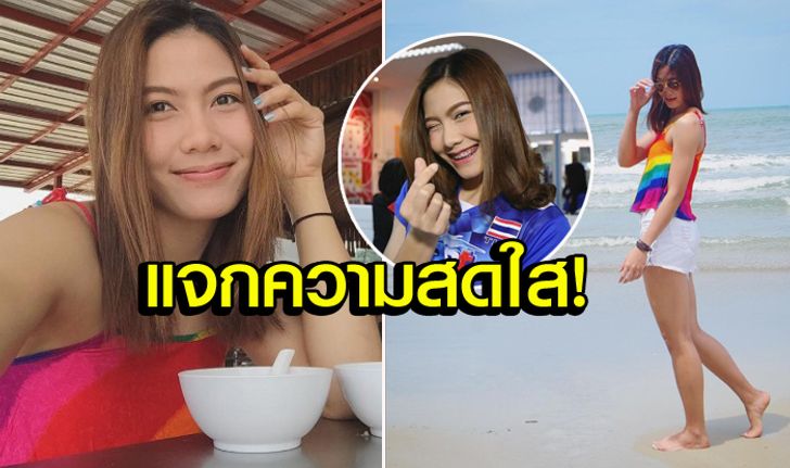 สดใสริมทะเล! "ทัดดาว" กับวันพักผ่อนสบายๆสไตล์ธรรมชาติ (อัลบั้ม)