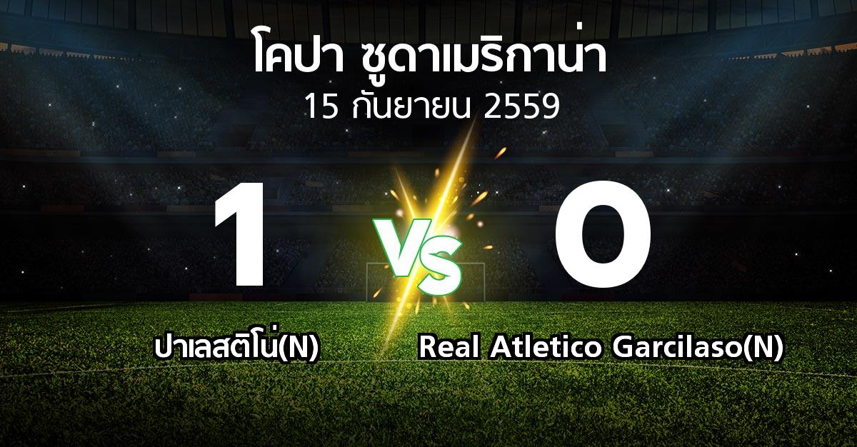 ผลบอล : ปาเลสติโน่(N) vs Real Atletico Garcilaso(N) (โคปา-ซูดาเมริกาน่า )