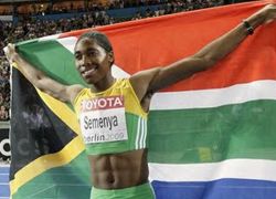 อดีตแชมป์โลกวิ่ง800ม.หญิงถือธงแอฟริกัน