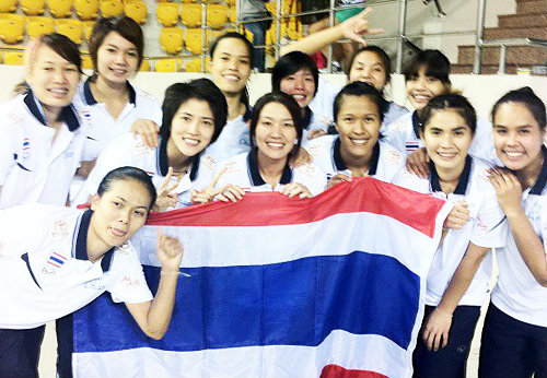 รวมภาพวอลเลย์บอลหญิงศึก เอวีซี เอเชี่ยน คัพ 2012