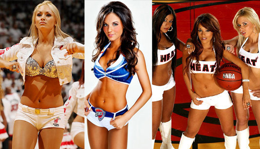 สาวฮีต-ธันเดอร์สชวนเชียร์NBA