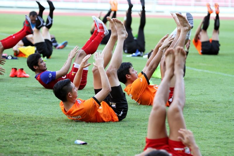 ทีมชาติไทยซ้อม