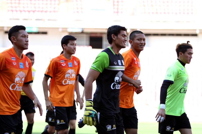 ทีมชาติไทยซ้อม