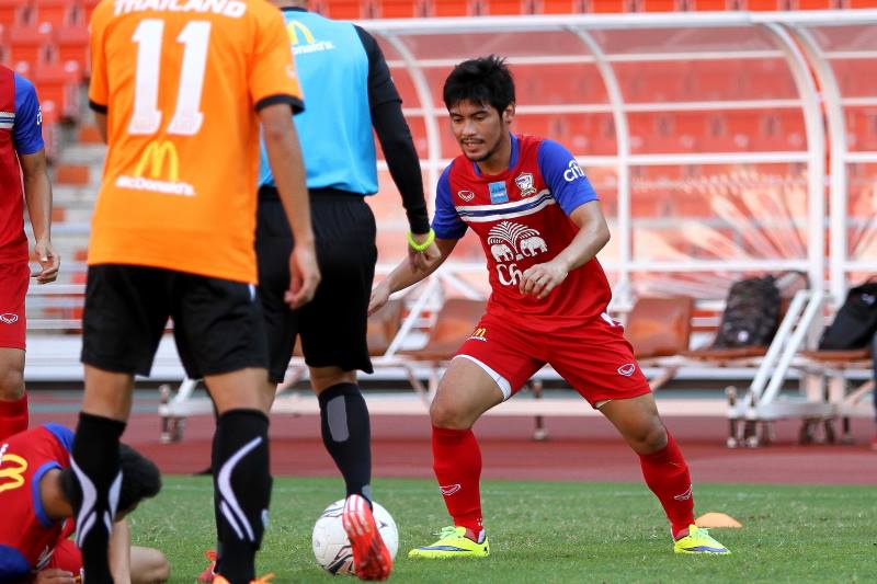 ทีมชาติไทยซ้อม