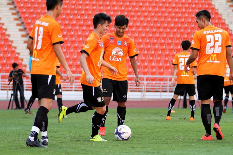 ทีมชาติไทยซ้อม