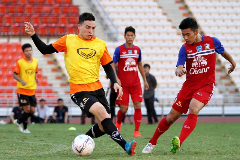 ทีมชาติไทยซ้อม