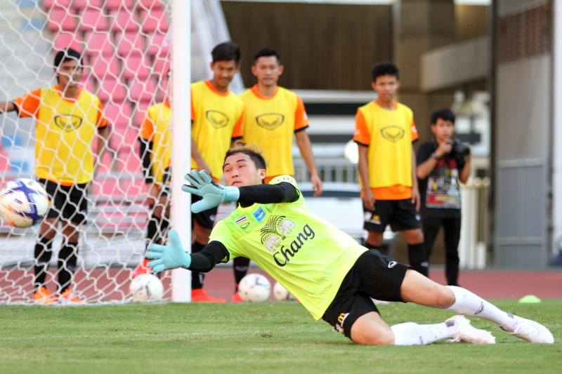 ทีมชาติไทยซ้อม