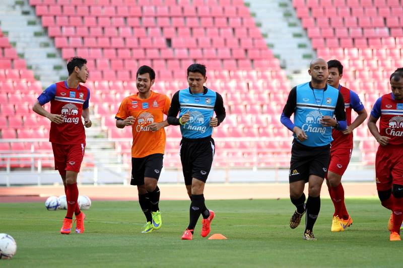 ทีมชาติไทยซ้อม