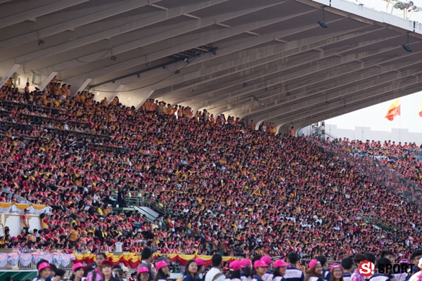 ภาพฟุตบอลประเพณี ธรรมศาสตร์ - จุฬาฯ