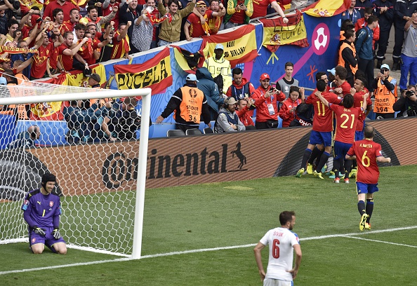 ภาพยูโร2016 สเปน ชนะ เช็ก 1-0 