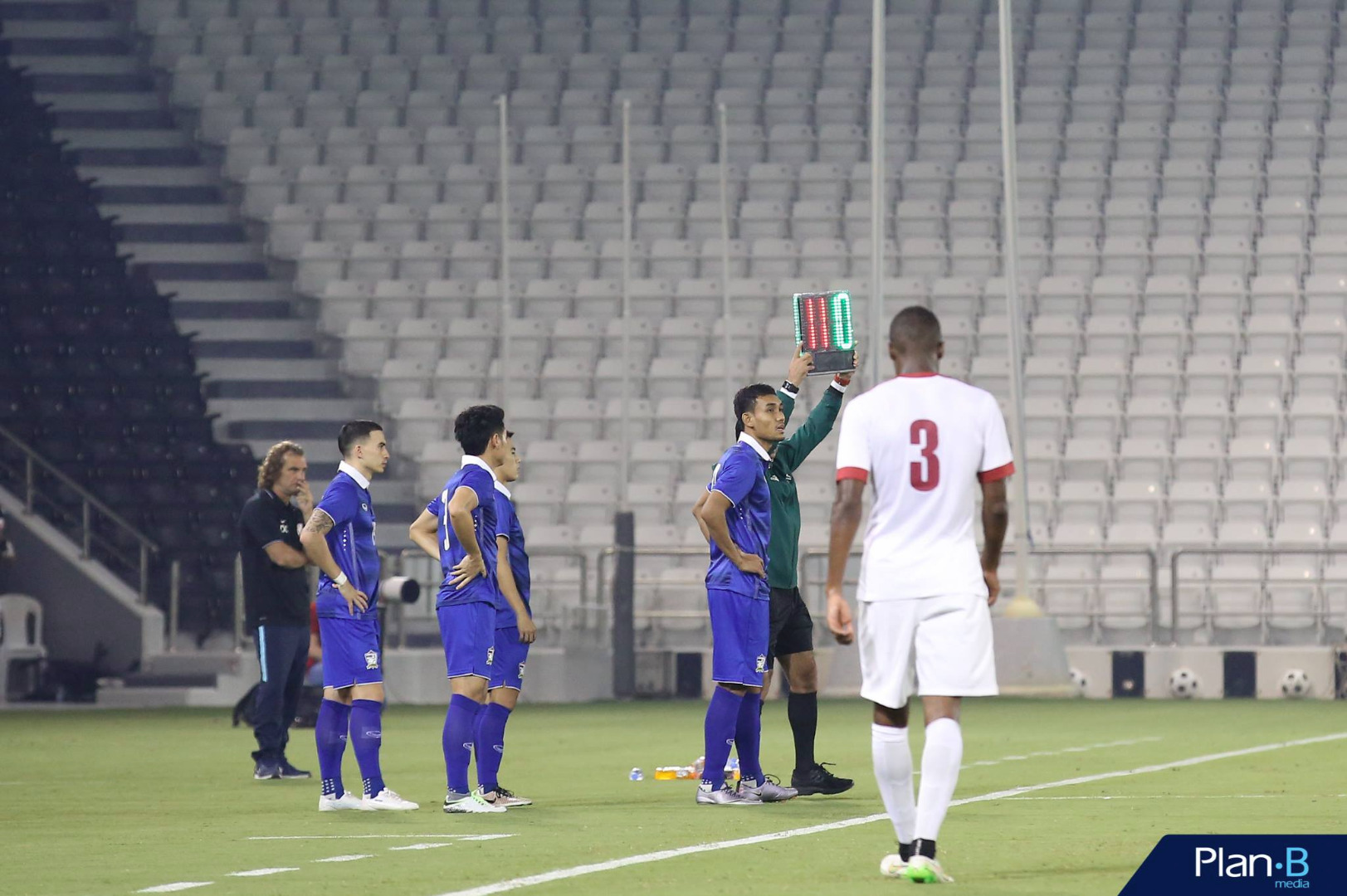 ทีมชาติไทย อุ่นเครื่องแพ้ กาตาร์ 0-3 