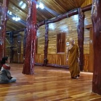 สุดทึ่ง! นำไม้ประดู่ไม้ยืนต้น สร้างอุโบสถกลางน้ำใหญ่สุดในประเทศ