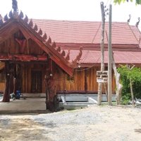 สุดทึ่ง! นำไม้ประดู่ไม้ยืนต้น สร้างอุโบสถกลางน้ำใหญ่สุดในประเทศ