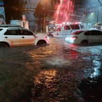จมบาดาล! เมืองโคราชน้ำท่วม หลังเกิดฝนตกหนักนับชั่วโมง