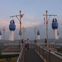 กางเต็นท์ชมทะเลหมอกยามเช้า ที่การไฟฟ้าแม่เมาะ