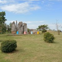 เกาะกลางบึงบัวใหญ่ จุดเช็คอิน โต้ลมหนาวต้อนรับปีใหม่