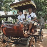 รถไม้โบราณ เหมือนจริง วิ่งฉิว