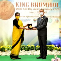กระทรวงเกษตรฯ มอบรางวัล King Bhumibol World Soil Day Award ประจำปี 2563