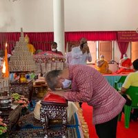คุณแม่สายใจ-สมเกียรติ กอไพศาล" นำคณะผู้บริหารเกษตรฯ และปปร. รุ่นที่ 24 ร่วมทอดกฐินและผ้าป่าสามัคคี