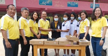 ปปร.24 ลงพื้นที่ประจวบฯ ส่งมอบอุปกรณ์สัญญาณเครือข่ายแก่ชาวบึงนคร