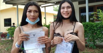 ปิ๊งรักนอกสมรภูมิรบ! สวนเกินเบอร์ สาวประเภทสองควงคู่เกณฑ์ทหาร