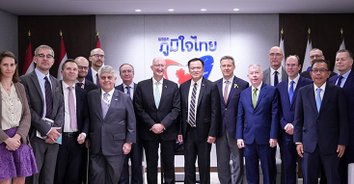 “ภูมิใจไทย” เปิดพรรค รับทูต EU ขอผ่อนปรนกฎหมาย ช่วยเหลือชาวประมงไทย