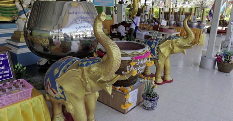 เลขเด็ด! วัดดอนใหญ่ผุด "ไอ้ไข่" พร้อมอ่างน้ำมนต์รอนักเสี่ยงโชค