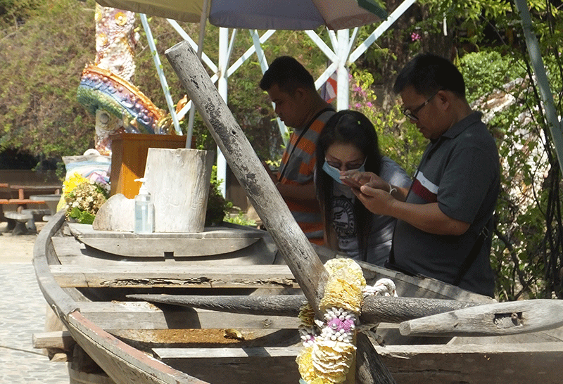 เลขเด็ด! ส่องเลขเด็ดเรือแจวโบราณ วัดล้านหอย
