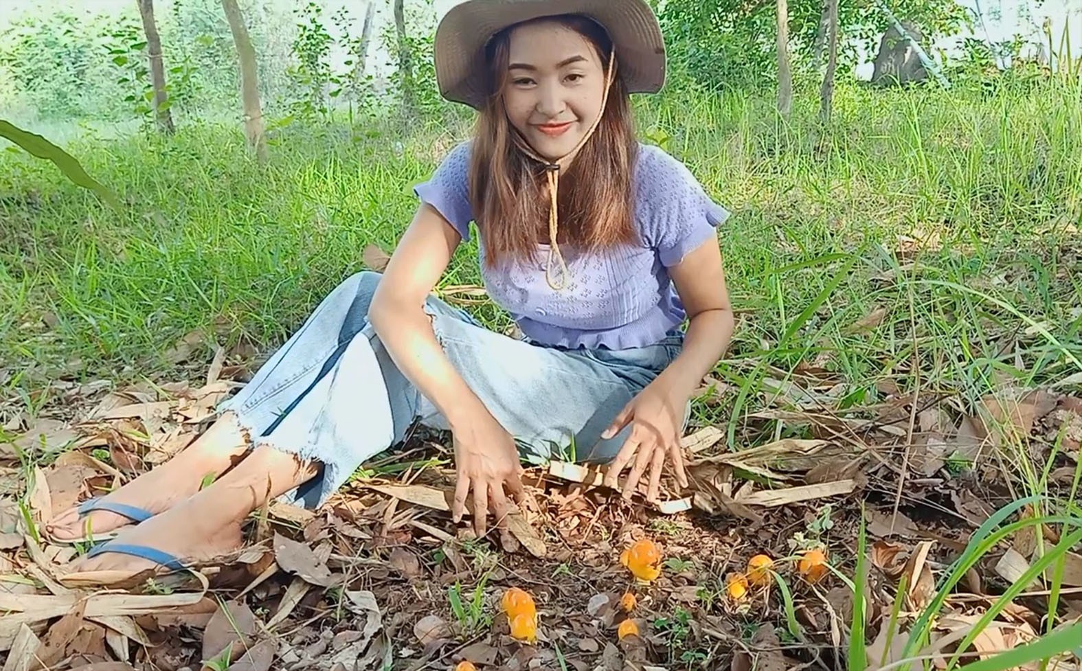 วิถีชาวบ้าน ปลูกต้นยางนา เห็ดระโงกผุดขึ้นใต้ต้น เก็บขายกิโลกรัมละ 300 บาท