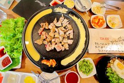 "หมูจุ่มชีสสส" ปิ้งย่างเกาหลีระดับพรีเมียม ณ ร้าน ซารางเฮ | ซ.สุขุมวิท 39