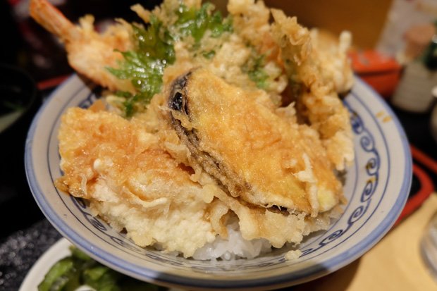 ข้าวหน้ากุ้งเทมปุระ ข้าวหน้ากุ้งเทมปุระ