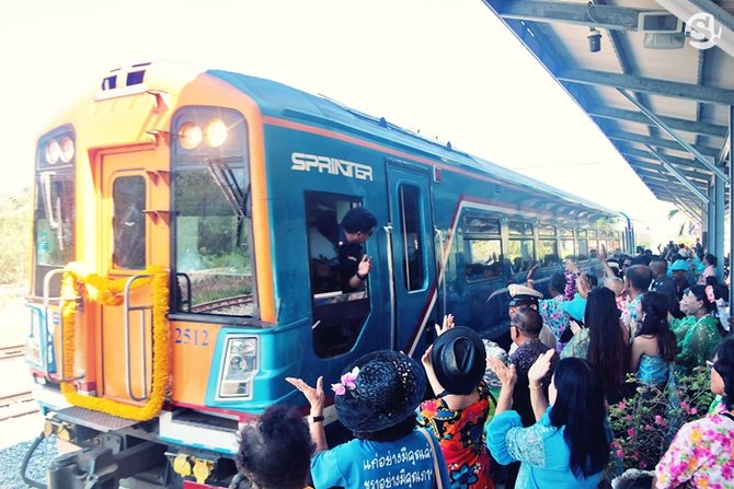 รถไฟไปพัทยา สัตหีบ