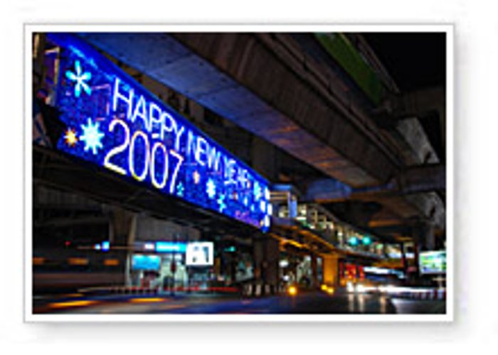 เทศกาลตกแต่งไฟประดับ และงาน Bangkok Countdown 2007