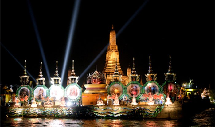 สีสันแห่งสายน้ำ มหกรรมลอยกระทง กรุงเทพ