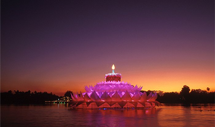 ประเพณีลอยกระทงตามประทีป อยุธยา