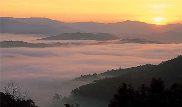 ตะวันขึ้นเหนือทะเลหมอก สวยในฝัน ที่ดอยแม่ระเมิง จ.ตาก