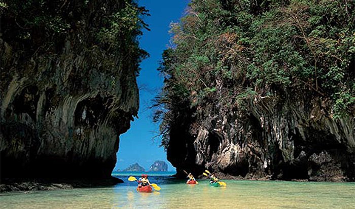 เกาะห้อง มหัศจรรย์ธรรมชาติ ในป่าเกาะ จ.กระบี่