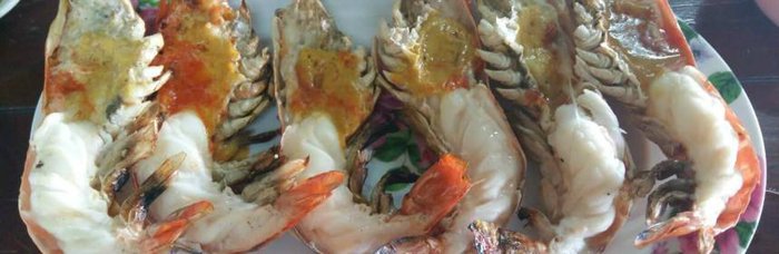 พาชิมกุ้งแม่น้ำ SIZE จัมโบ้ รวยกุ้งเผา จ.อยุธยา