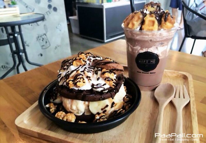 คนรักวาฟเฟิล ต้องไม่พลาด "WAFT ME" แจ้งวัฒนะ