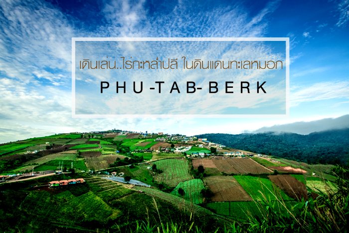 เที่ยว "ภูทับเบิก" หน้าฝน ตะลุยดินแดนทะเลหมอก..ไร่กะกล่ำปลี จ. เพชรบูรณ์