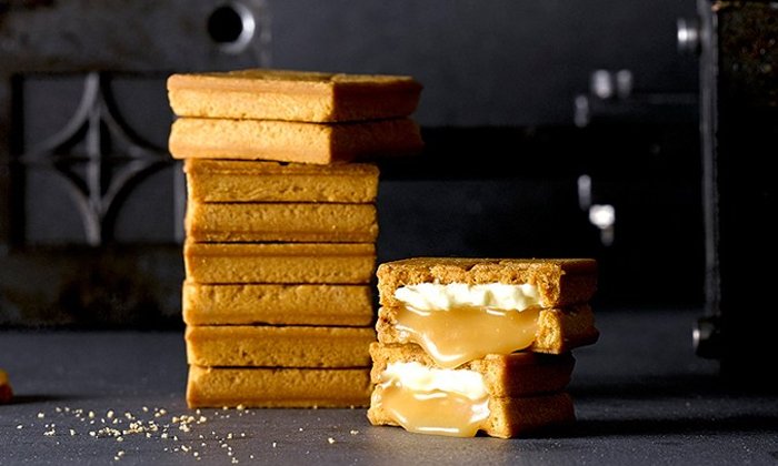 PRESS BUTTER SAND แซนวิชคุ้กกี้ไส้ไหลกำลังจะเปิดตัวที่โตเกียวปลายเมษานี้!