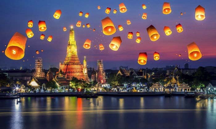 รวม 10 สถานที่จัดงานลอยกระทงน่าไป ในกรุงเทพ ประจำปี 2560