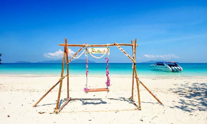 " เกาะบรูเออร์ " มหัศจรรย์ หาดแฝด ทะเลสองสี